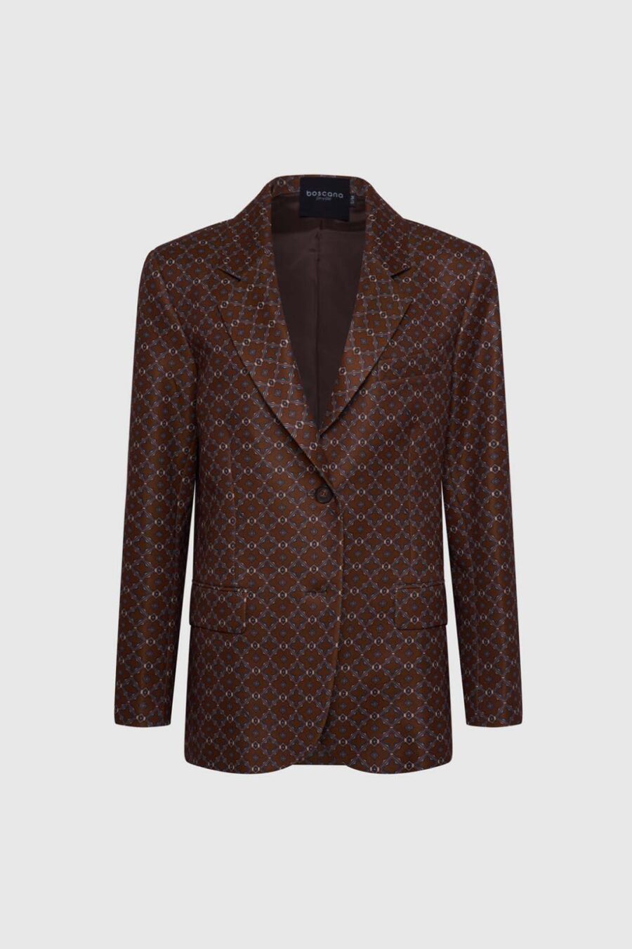 Blazer in Braun Jacquard 