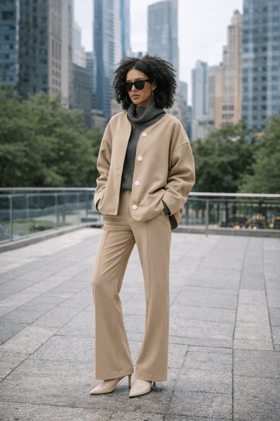 2026_Sommer_Boscana_JackenMaentel_Cardigan-in-Creme_Modelfoto