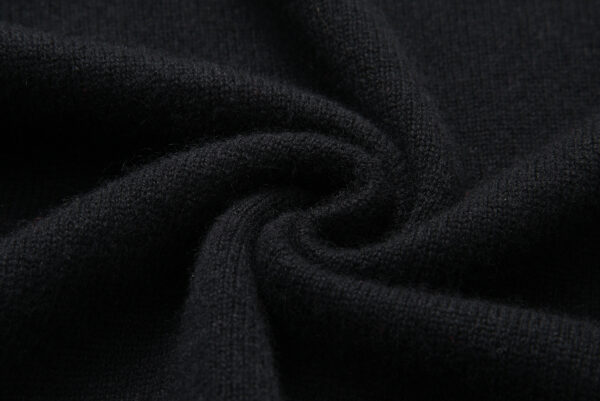 Rollkragenpullover aus Kaschmir in Schwarz – Bild 9