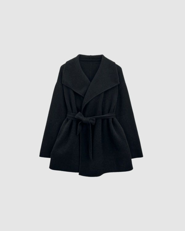 Jacke aus Kaschmir in Schwarz