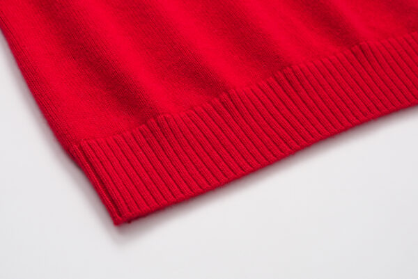 Rollkragenpullover aus Kaschmir in Rot – Bild 7