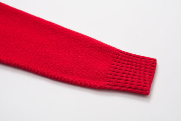 Rollkragenpullover aus Kaschmir in Rot – Bild 9