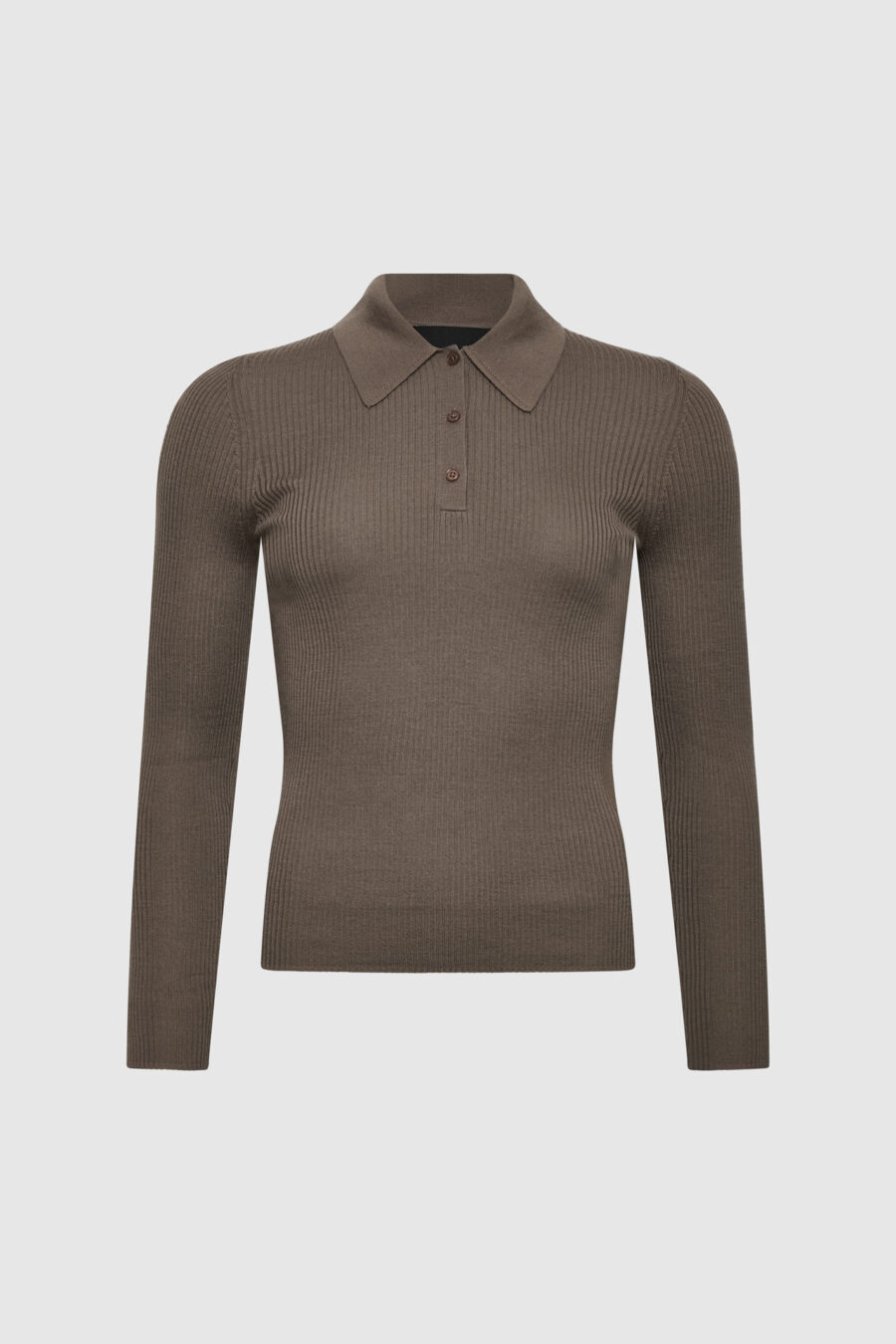 Polo, Pullover mit Polokragen, schwarz, creme, oliv, langer Arm