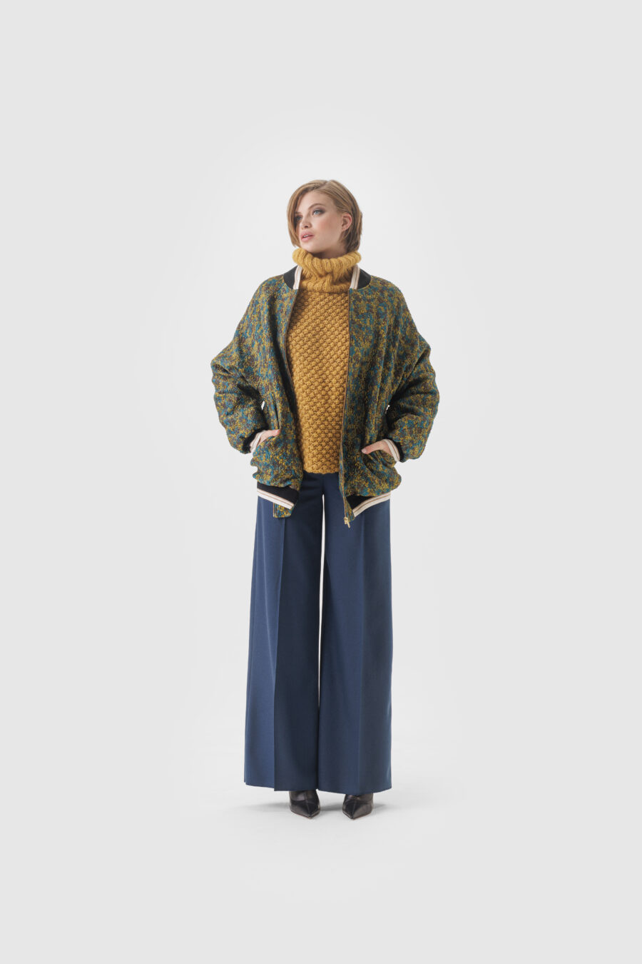 Hose, weite Hose, Hose hüfthoch, schwarz blaubordaux, beige, camel, Wollhose, Hose aus Wolle