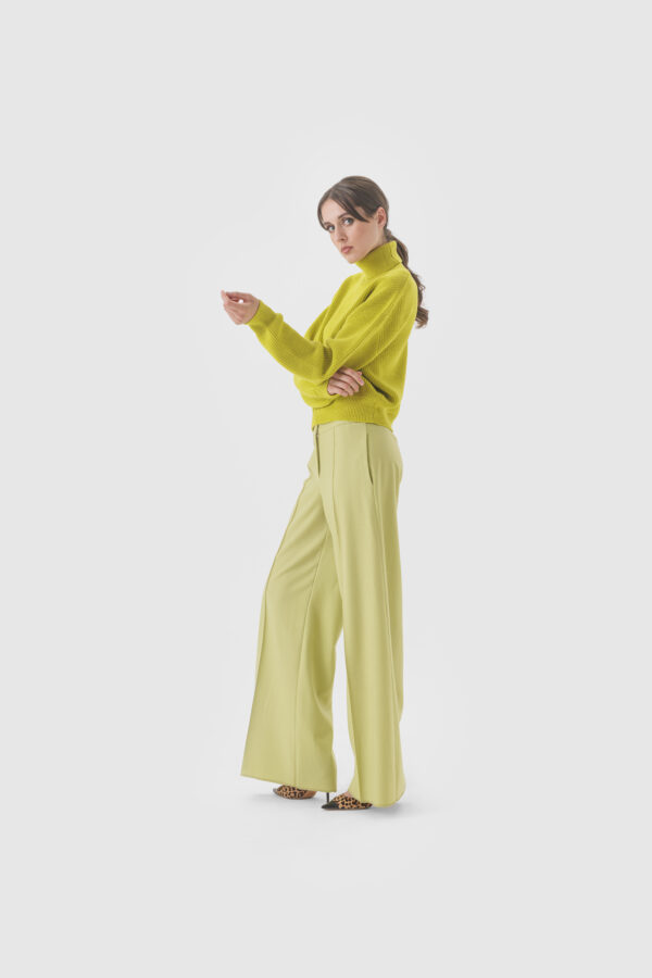 Pullover aus Wolle in Blau – Bild 3