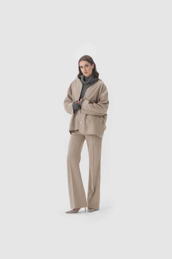 Cardigan in Creme – Bild 2