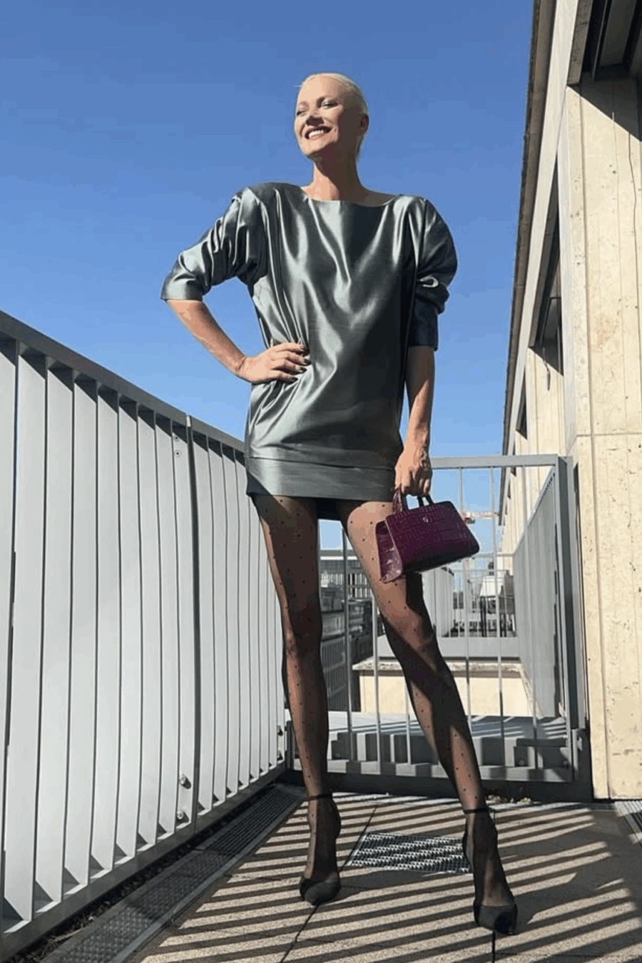 Franzi grünes Kleid