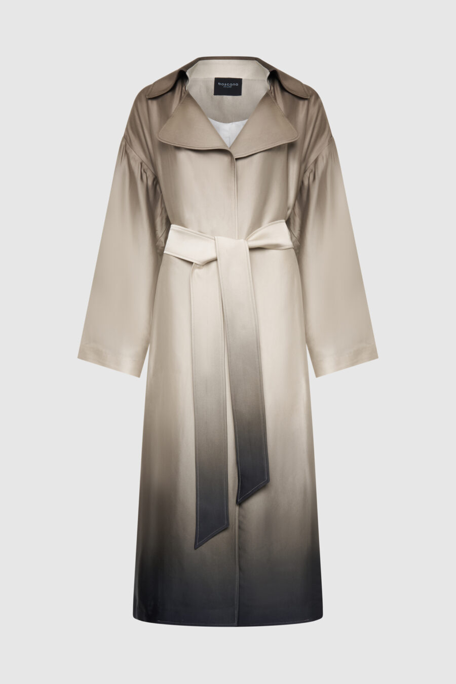 Mantel in Schwarz Weiß, Trenchcoat