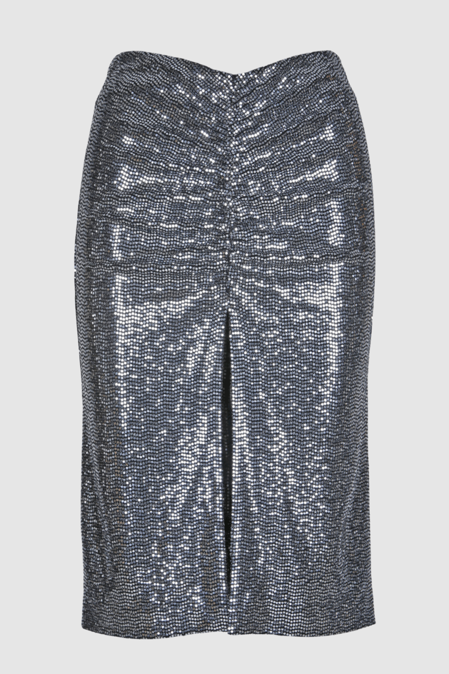 Rock Paillette silber