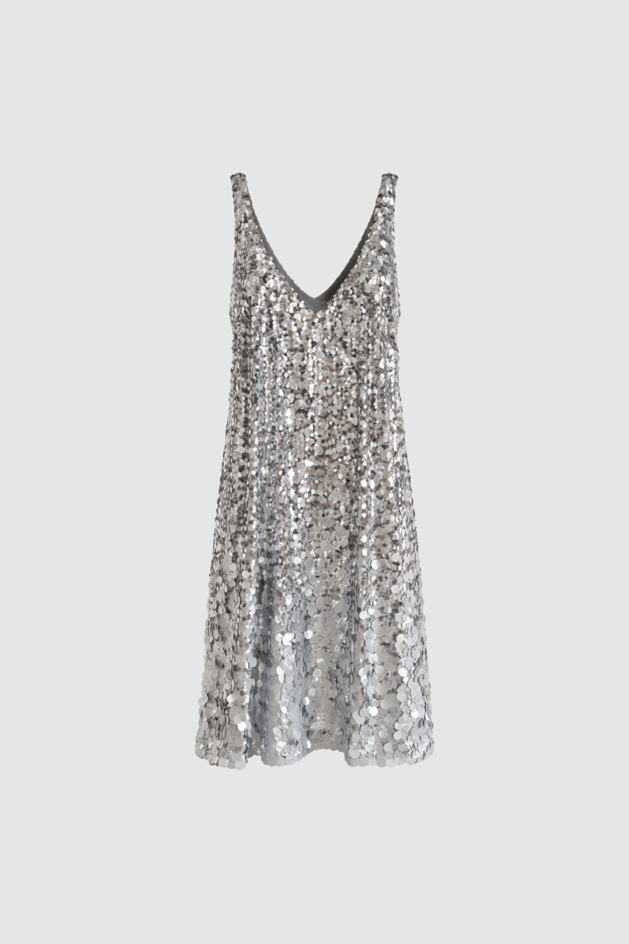 Pailletten-Kleid in Silber