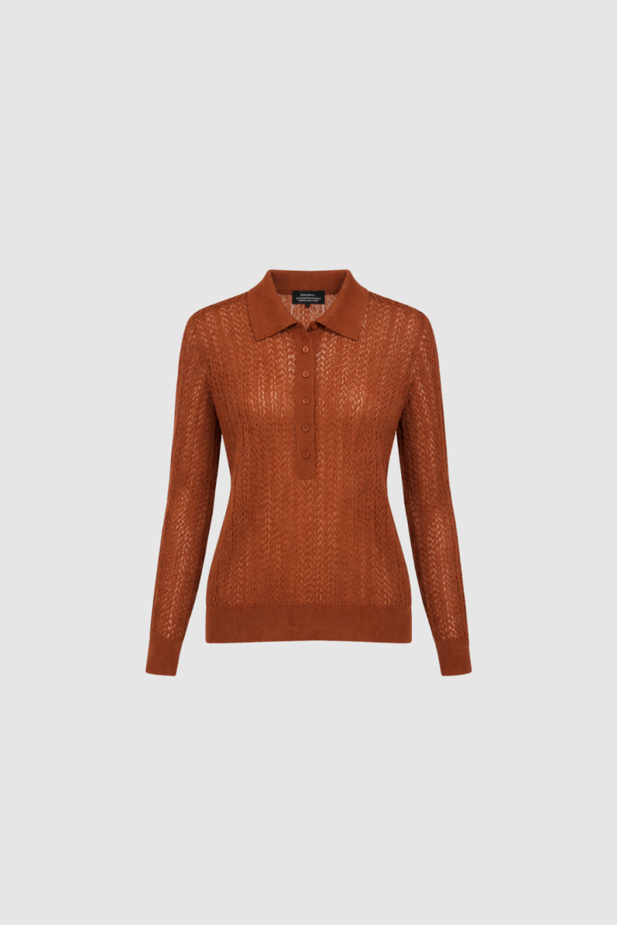 2026_Sommer_Boscana_Pullover_EDLER-STRICK-POLOPULLOVER-IN-WARMEM-BRAUN-KUPFER-TON