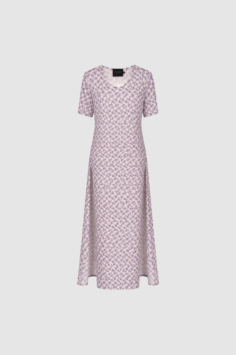 Maxikleid im Lavendeldesign