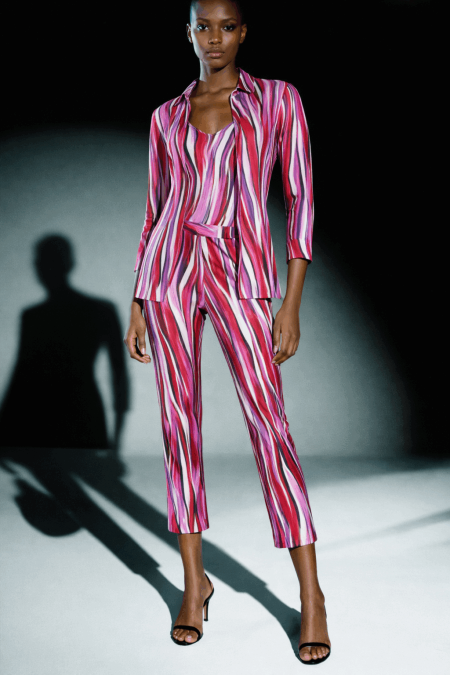 schmale Hose, Viskos, verkürzte Länge , gelb, türkis, grün, lila, rot, blau, grau, Manufaktur Boscana GmbH, Leipzig