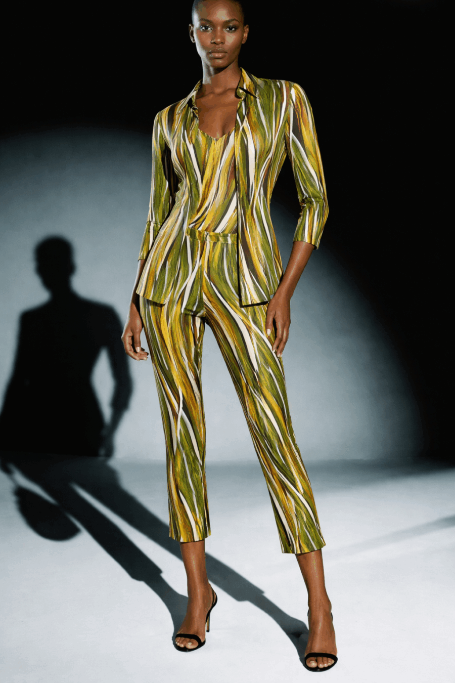 schmale Hose, Viskos, verkürzte Länge , gelb, türkis, grün, lila, rot, blau, grau, Manufaktur Boscana GmbH, Leipzig