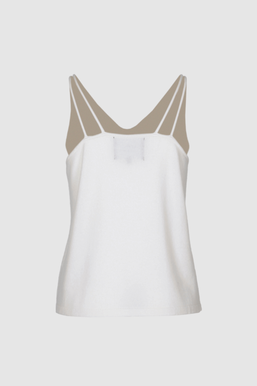 Kaschmir-Top in Off-White Back
