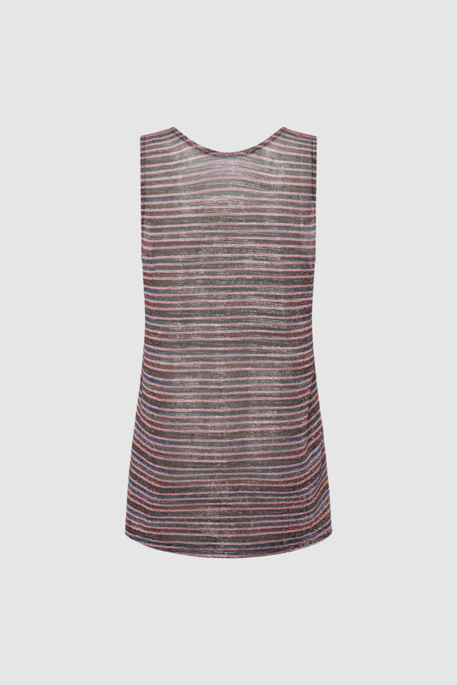 Lurex-Top in Rosé Back