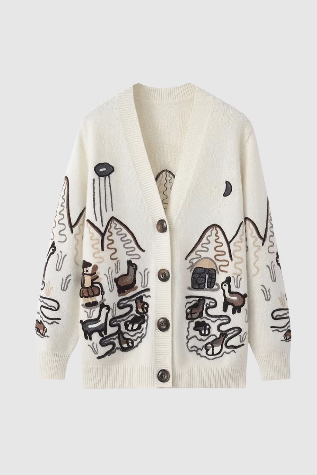 2026_Sommer_Boscana_Jacken-&-Mäntel_Luxeriöse-Jacke-aus-Kaschmir-in-Off-White-bestickt