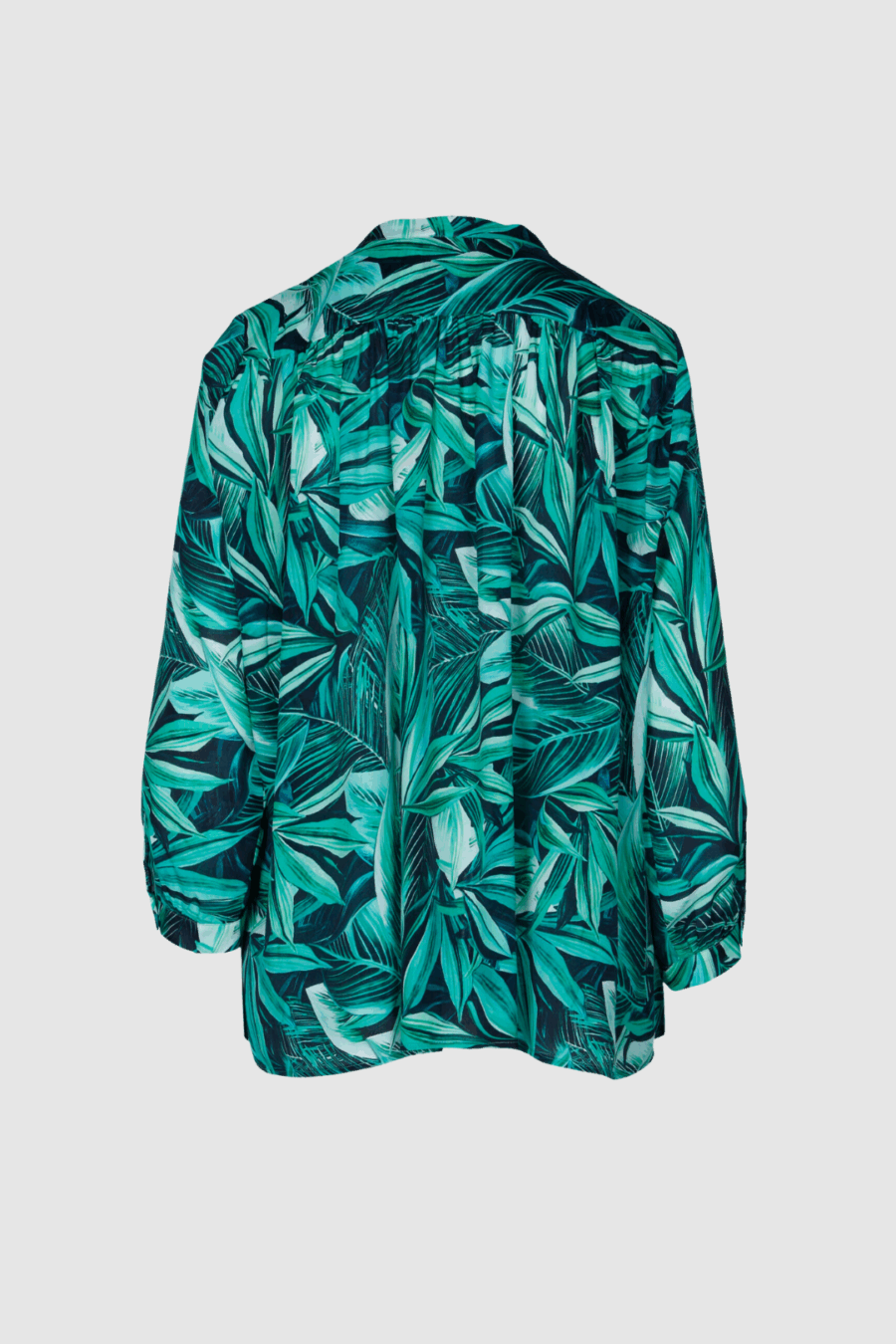258667_2026_Sommer_Boscana_Blusen_Oversize-Bluse-mit-Print-Gruen_Rueckseite