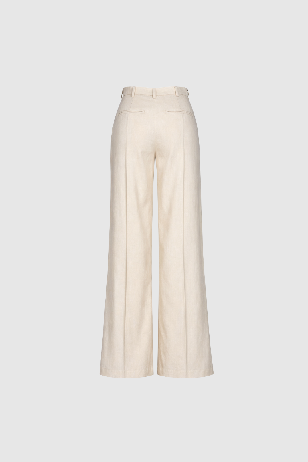 258871_2026_Sommer_Boscana_Hosen_Leinenhose-mit-hohem-Bund-und-weitem-Bein_Rueckseite