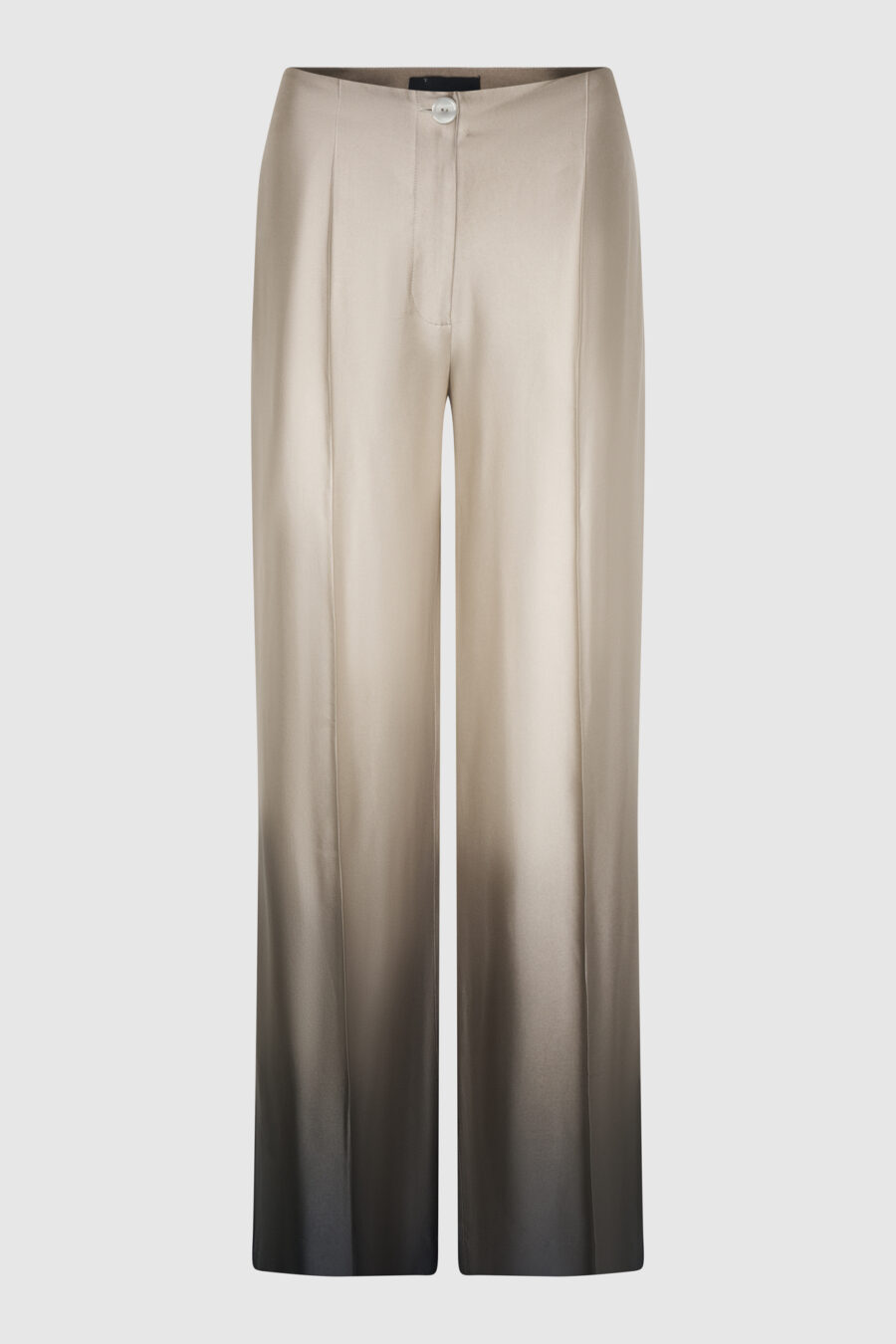 Hose in Farbverlauf Creme Schwarz