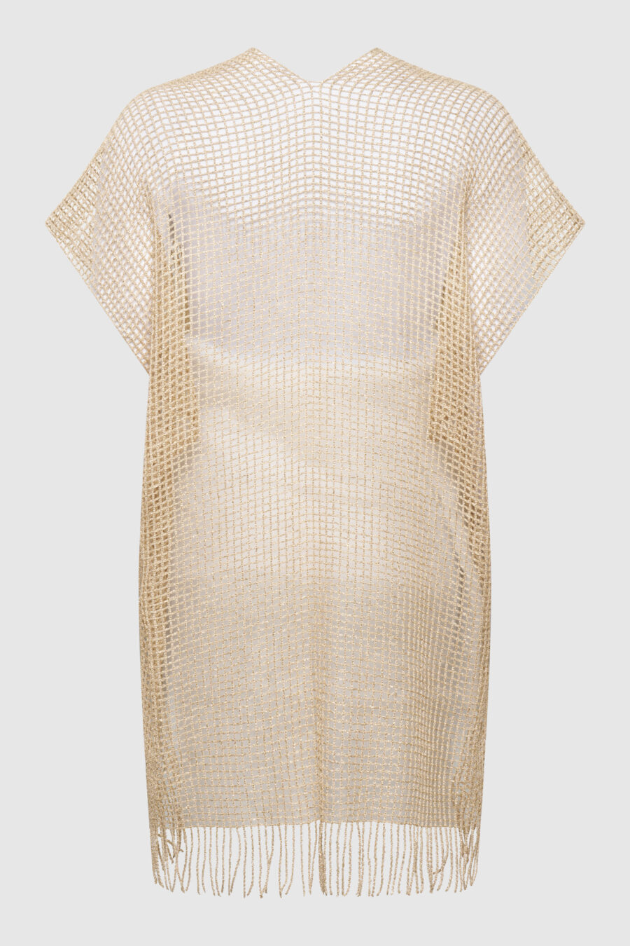 Poncho creme gold