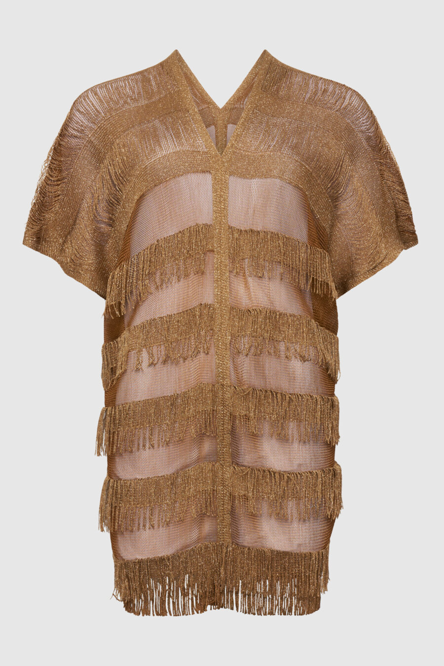 Tunika Braun transparent