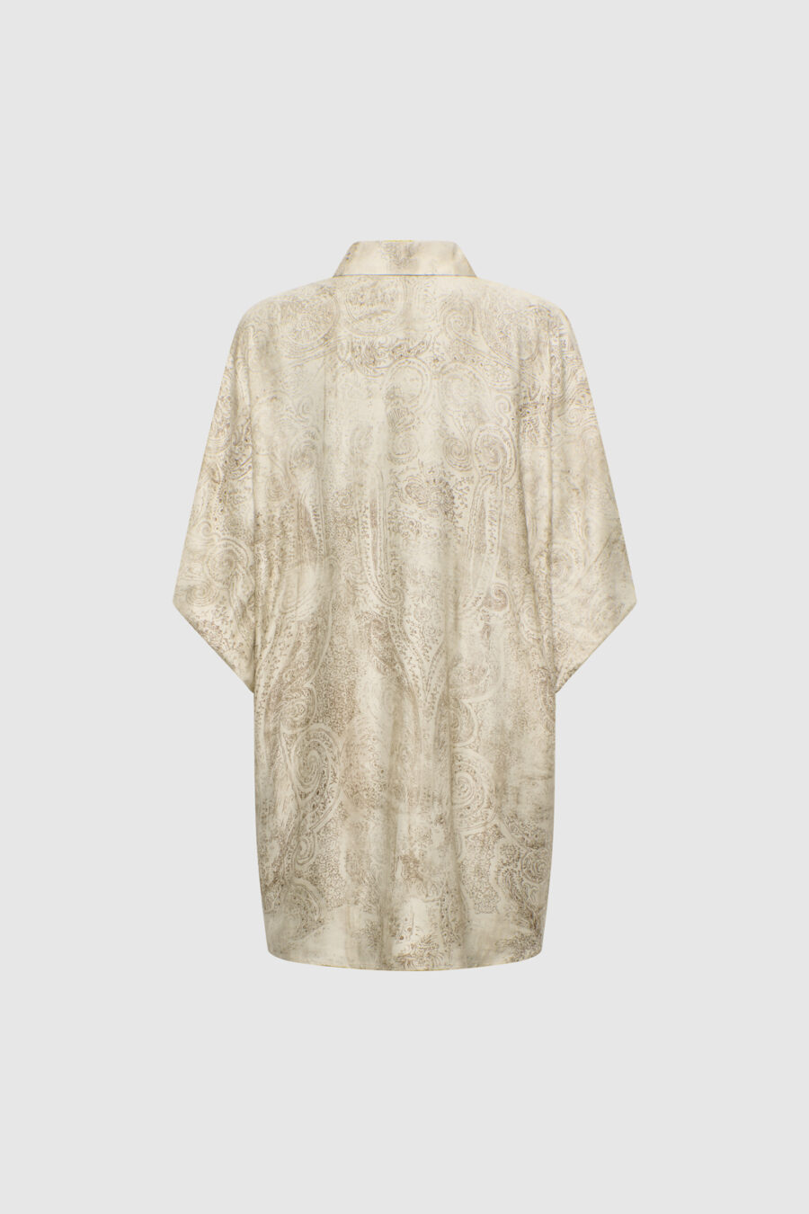 Tunika in Creme und Braun