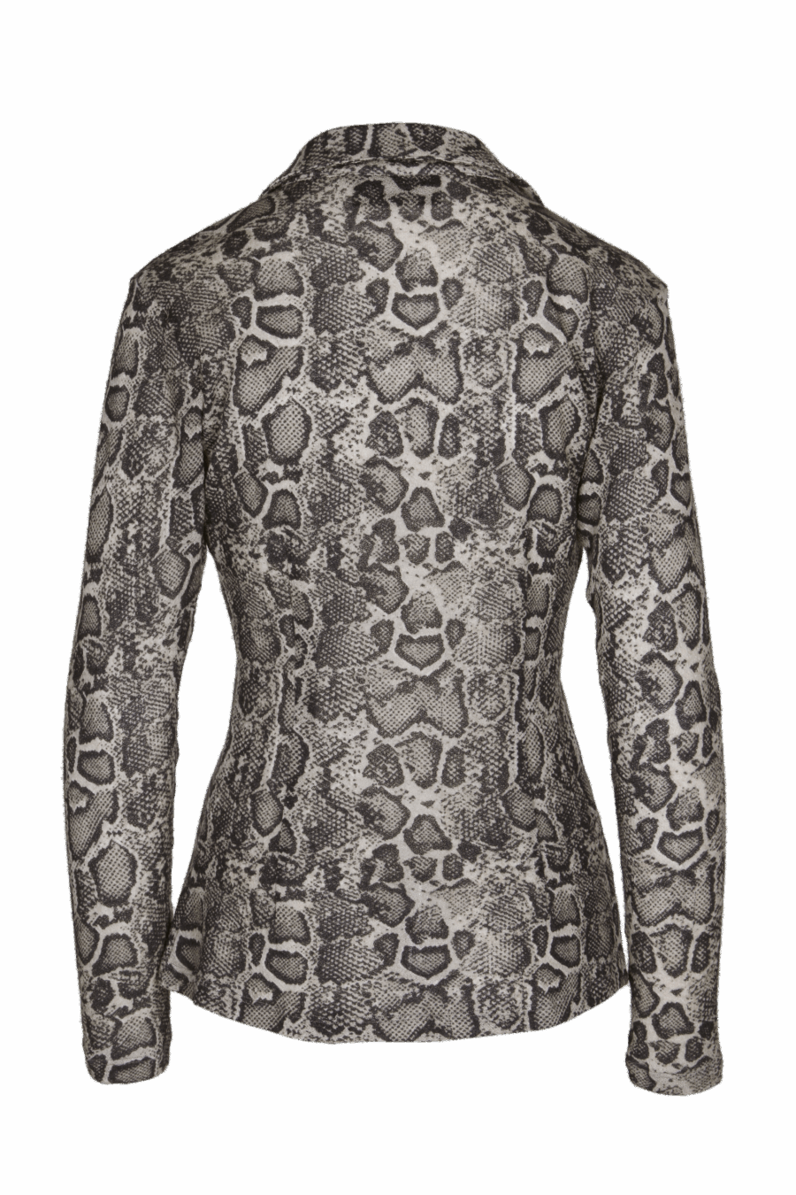 Bluse aus einem elastischen Gewebe in Animal Print