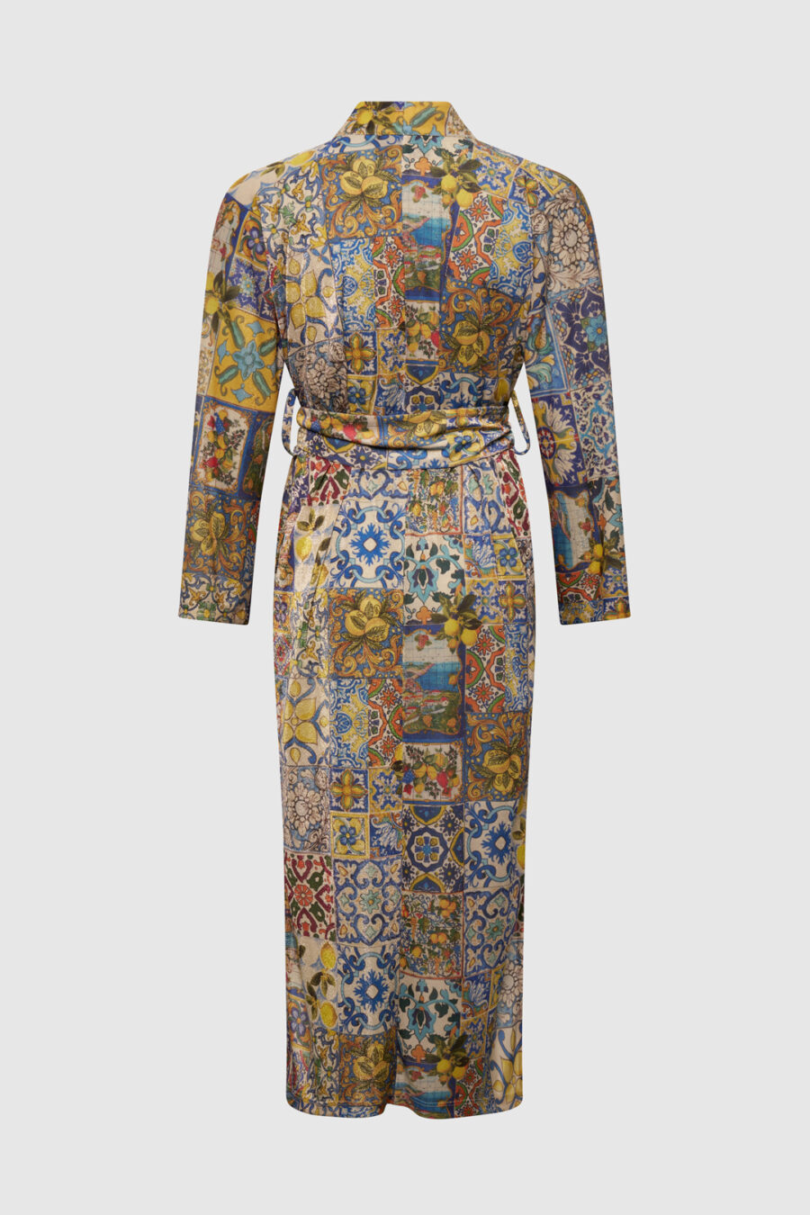 Print Kimono aus leichter Qualität