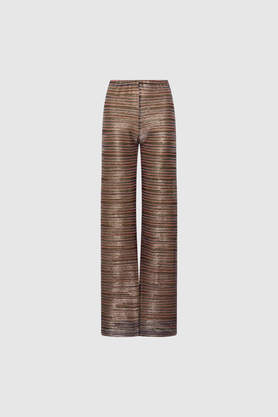 Hose in Lurex Optik Rose
