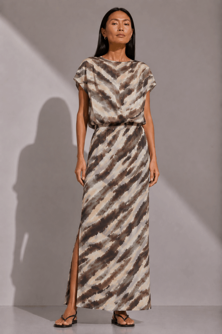 Kleid in einem Zebra - Print